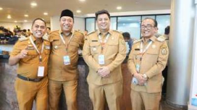 Bupati–Wabup Samosir Hadiri Rakornas Pusat–Daerah di Sentul