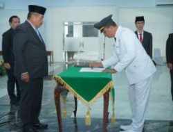 Bupati Asahan Rotasi Pejabat, Resmanto Tambunan Resmi Jabat Camat Meranti