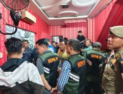 Razia Tempat Hiburan di Asahan, Pengunjung Berhamburan Saat Petugas Datang