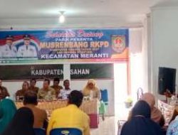 Musrenbang RKPD 2027 Kecamatan Meranti Dimulai, Asisten III Tekankan Prioritas Pembangunan