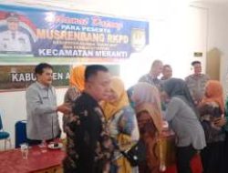 Pisah Sambut Camat Meranti Berlangsung Haru dan Khidmat