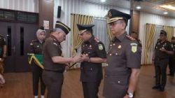 Kajati Sumut Lantik Dua Kajari, Tekankan Soliditas dan Integritas Penegakan Hukum