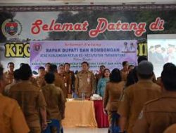 Bupati Oloan Nababan Perkuat Pembinaan Desa di Tiga Kecamatan