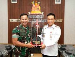 Bupati Oloan Nababan Perkuat Sinergi dengan Pussenif TNI