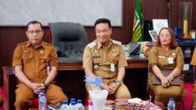 Bupati Oloan Nababan Terima Audiensi Kemenag, Bahas Hibah Lahan KUA