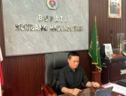 Bupati Oloan Nababan Ikuti Vidcon DEN, Siapkan Kunjungan Menteri