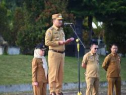 Awal 2026, Bupati Humbahas Tekankan Disiplin dan Integritas ASN