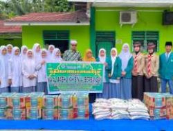Siswa MA Al-Washliyah Gelar Ramadan Berbagi untuk Yatim dan Dhuafa
