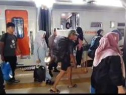 Puncak Mudik KA Sumut Tembus 11 Ribu Penumpang
