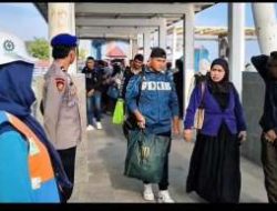 Arus Mudik PMI Membludak, Pelabuhan Teluk Nibung Kewalahan