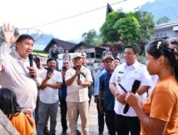 Menteri PKP Tinjau Samosir, 556 Rumah Direhabilitasi dan 41,80 Hektare Kawasan Kumuh Ditata