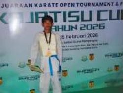 Pelajar Humbahas Juara I Karate Tingkat Sumut