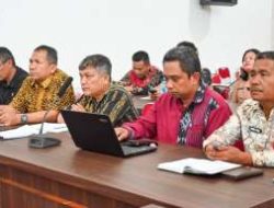 Bupati Oloan Nababan Ikuti Rakor Menko PMK, Pastikan Pemulihan Pascabencana