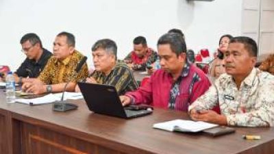 Bupati Oloan Nababan Ikuti Rakor Menko PMK, Pastikan Pemulihan Pascabencana