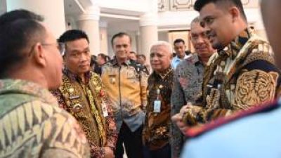 Bupati Oloan Nababan Hadiri Rakor Penataan Kawasan di Sumut