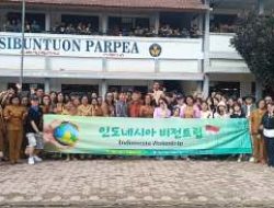 Sekolah di Humbahas Terima Kunjungan Edukasi Tim Korea