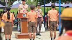 Bupati Oloan Nababan Tutup Jambore I Kwarcab Pramuka Humbahas