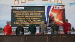 Bupati Humbahas Buka Pelatihan MPA, Perkuat Antisipasi Karhutla
