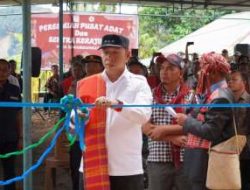 Bupati Taput Resmikan Pusat Adat Simardangiang, Dorong Hilirisasi Kemenyan