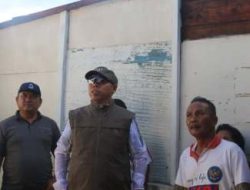 Bupati Taput Tinjau Korban Puting Beliung, Salurkan Bantuan
