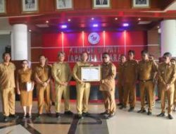 Pemkab Taput Raih Tiga Penghargaan Reformasi Hukum