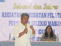 Wabup Deni Lumbantoruan Buka Pelatihan 105 Siswa Menuju SMA Unggulan