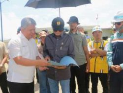 Menteri PU Tinjau SPAM Tarutung, Taput Ajukan Dukungan Infrastruktur Pascabencana