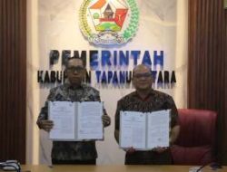 Pemkab Taput dan IT Del Teken Kerja Sama Peningkatan Kualitas Pembangunan