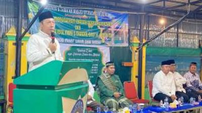 Bupati dan Wabup Taput Bukber Bersama Jemaah Masjid Syuhada