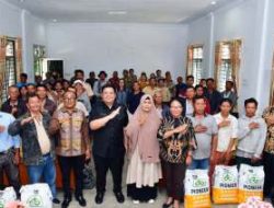 Benih Jagung untuk 50 Hektare Disalurkan, Petani Samosir Didorong Tingkatkan Produksi