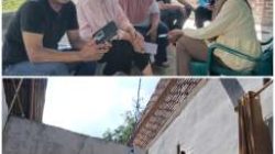 Angin Kencang Rusak Rumah Warga di Asahan, Camat Turun Tangan