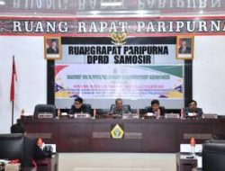 Empat Ranperda Strategis Disiapkan, Samosir Perkuat Fondasi Pembangunan