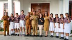 Bupati Oloan Nababan Dorong Semangat Siswa SMP yang Lolos SMA Unggulan