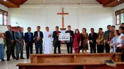 Hibah Rp50 Juta Disalurkan untuk Gereja Santo Petrus Pollung