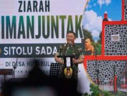 KASAD Gelar Kunker dan Bawa Program Air Bersih dan Bantuan Sosial, Kepala Daerah Danau Toba Perkuat Sinergi Pembangunan