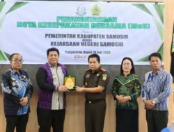 Pemkab Samosir dan Kejari Perkuat Sinergi Hukum, Fokus Selamatkan Aset dan Dukung Pembangunan