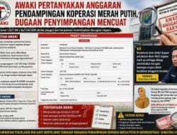 AWAKI Pertanyakan Anggaran Pendampingan Koperasi Merah Putih, Dugaan Penyimpangan Mencuat