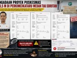 Pengadaan Proyek Puskesmas Rp9,5 M di Perkimcikataru Medan Tuai Sorotan
