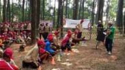 Asah Konsentrasi, Peserta Jamnas XII Asahan Jajal Lempar Pisau di Cibubur