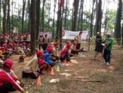 Asah Konsentrasi, Peserta Jamnas XII Asahan Jajal Lempar Pisau di Cibubur