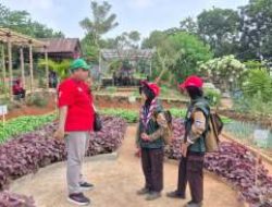 Kontingen Asahan Belajar Pertanian Modern di Kampung Pertanian Terpadu Jamnas XII