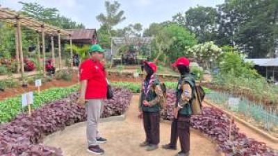 Kontingen Asahan Belajar Pertanian Modern di Kampung Pertanian Terpadu Jamnas XII