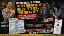 Korban Merasa Kecewa, Polsek Medan Helvetia Belum Tetapkan Tersangka MTS