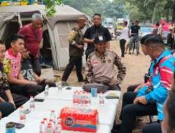 Ka Mabiran Silau Laut Sambangi Kontingen Asahan di Jamnas XII