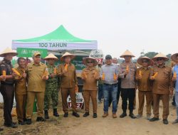 Dorong Pertanian Modern dan Berkelanjutan, Pemkab Taput Tanam Jagung Bersama di Kawasan Pertanian Terpadu Sijaba