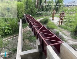 Pemulihan Pascabencana Berjalan Cepat, 15 Infrastruktur Irigasi dan Tanggul di Taput Selesai hingga 100 Persen