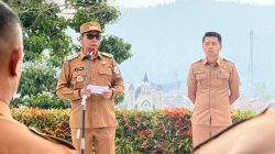 Pimpin Apel Gabungan, Bupati Taput Tekankan Perubahan Mental Kerja ASN dan Penguatan Pelayanan Publik
