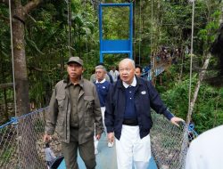 Resmikan Jembatan Cinta Kasih Aek Poring, Bupati Taput Komitmen Perkuat Infrastruktur dan Akses Masyarakat Siantar Naipospos