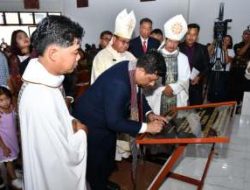 Gereja Katolik Santo Paulus Saitnihuta Diresmikan