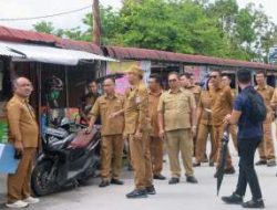 Bupati Taput Targetkan Percepatan Penataan Lokasi Tanggul Jalan Diponegoro